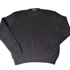 Polo Ralph Lauren Men XL 100% Cotton Textured Crewneck Sweater